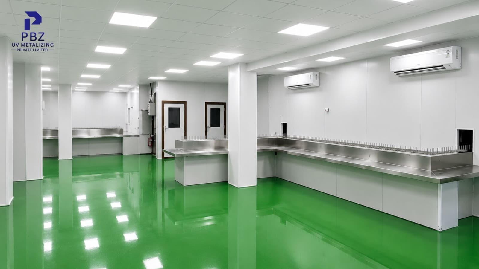 PBZ UV Metalizing precision finishing facility in Ahmedabad