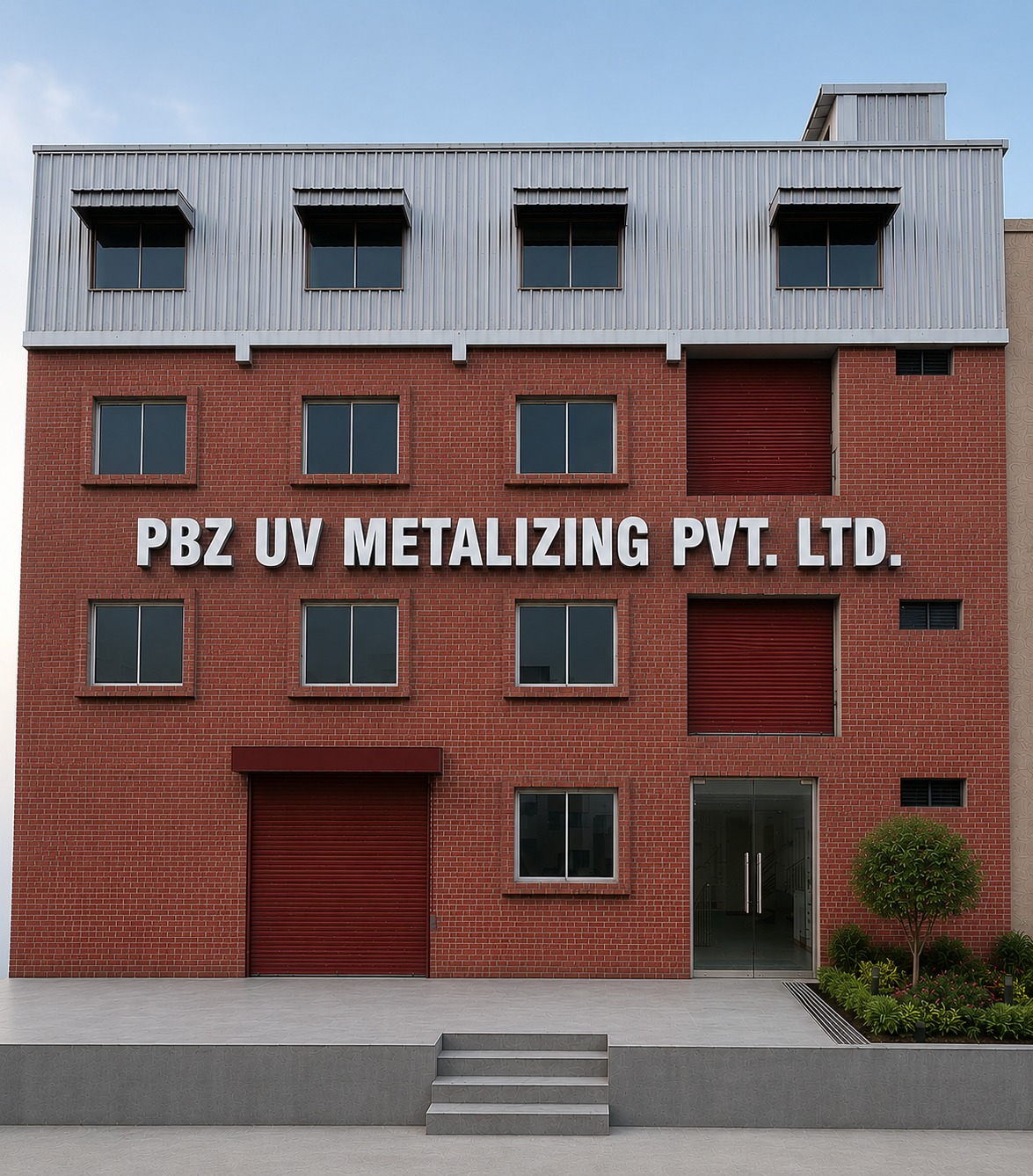 PBZ UV Metalizing facility - Premium vacuum metalizing and UV coating plant in Ahmedabad, India